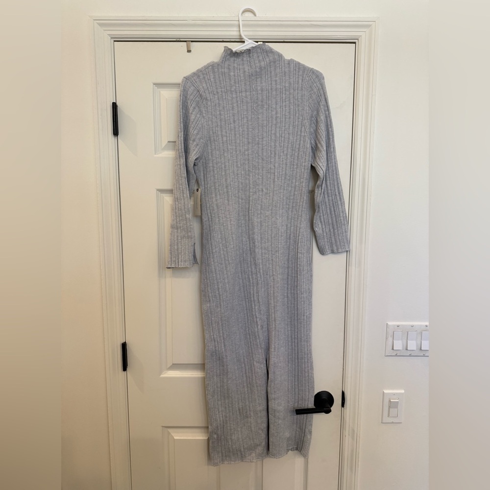 NWT Anthropologie Daily Practice Textured Column Sweater Dress, Size Large - Picture 8 of 9